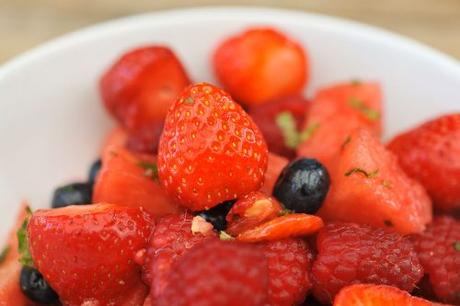 Salade de fruits rouges