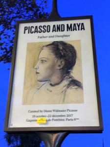 PICASSO AND MAYA                 Galerie GAGOSIAN  19 Octobre 2017 au 22 Décembre 2017