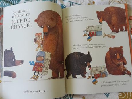 Feuilletage d'albums #66 : spécial AUTOMNE #2 : Ours a une histoire à raconter - Petit manuel des ours à l'usage des aventuriers débutants - Flip et Flap cherchent un trésor