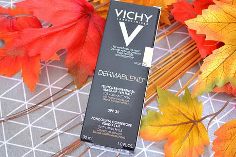 Dermablend de Vichy, un fond de teint efficace sur ma peau mixte à imperfections ?