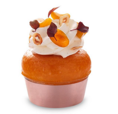 Le Baba Mirabelle/Noisette du chef Yann Couvreur