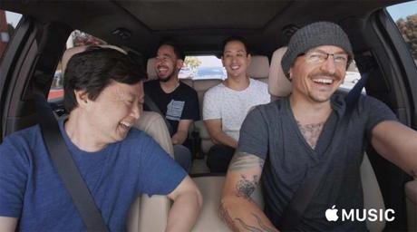 apple music linkin park - Carpool Karaoke : l'épisode avec Chester Bennington (Linkin Park) gratuit