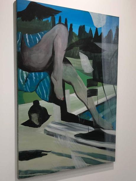 Fiac 2017, Marc Desgrandchamps, galerie Lelong fiac, 2017, grand palais, art fair, paris, contemporary art, Marc Desgrandchamps, galerie Lelong