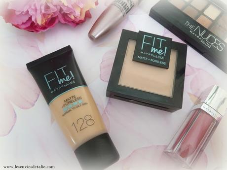 La gamme Fit Me ! Matte & Poreless de Maybelline