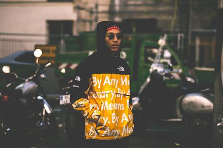 Voici ce qui s’est passé au drop Supreme x TNF à Paris hier