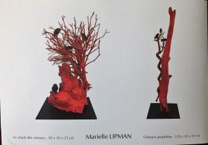 Galerie Arnaud BARD exposition Gordon HOPKINS (peintre) et Marielle LIPMAN (sculpteur) 9/30 Novembre 2017