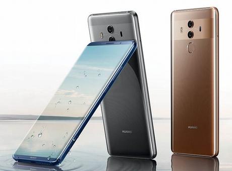 Huawei présente ses nouveaux smartphones Mate 10 et le Mate 10 Pro