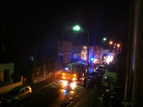 Incendie rue de Gournay à Creil