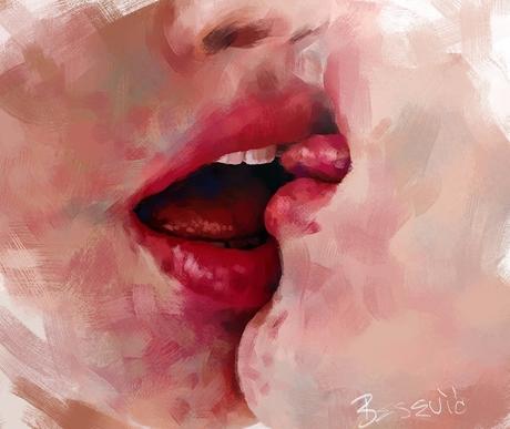 Traditional & Digital Artist Ivana Besevic – kiss