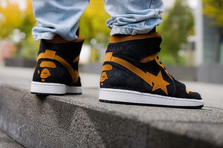 Cette BAPE x Air Jordan 1 est le meilleur custom que vous verrez aujourd’hui