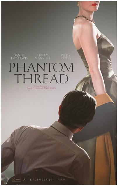 Premier trailer pour Phantom Thread de Paul Thomas Anderson