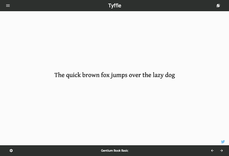 Tyffle, pour naviguer dans les Google Fonts