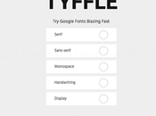 Tyffle, pour naviguer dans Google Fonts