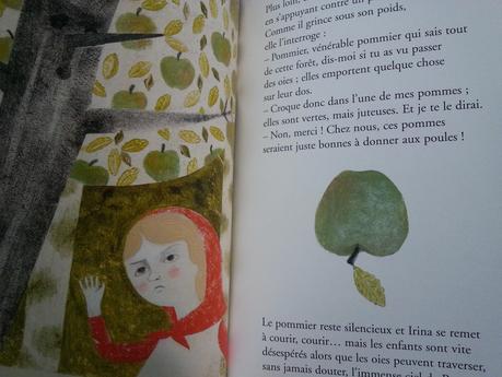 Les oies de Baba Yaga. Alain SERRES et Alessandra VITELLI – 2016 (Dès 8 ans)