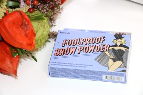 Mon avis sur la Foolproof brow powder de Benefit !
