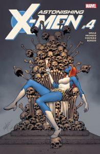Astonishing X-Men #4, X-Men Blue #13, X-Men Gold #14, Iceman #6