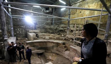 Une structure de l'époque romaine découverte au pied du Mur des Lamentations