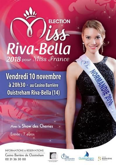 #OUISTREHAM : Élection de Miss Riva-Bella au casino #Barriere réservez vite votre soirée !