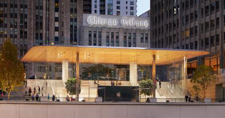 L’Apple Michigan Avenue est le 1er modèle d’une nouvelle génération des plus importants magasins Apple au niveau mondial L’Apple Michigan Avenue est le 1er modèle d’une nouvelle génération des plus importants magasins Apple au niveau mondial