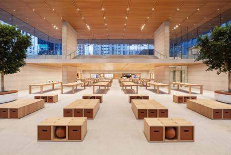 L’Apple Michigan Avenue est le 1er modèle d’une nouvelle génération des plus importants magasins Apple au niveau mondial