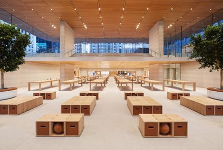 L’Apple Michigan Avenue est le 1er modèle d’une nouvelle génération des plus importants magasins Apple au niveau mondial L’Apple Michigan Avenue est le 1er modèle d’une nouvelle génération des plus importants magasins Apple au niveau mondial