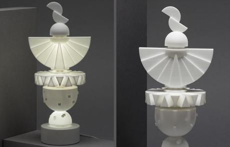 Lampes sculpturales par Ying Chang