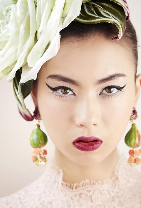 DOLCE&GABBANA BEAUTY: Beauty look Alta Artigianalità catwalk show, Tokyo, 8th October 2017