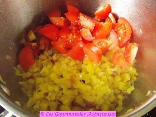 Poivron et tomates farcis à la carotte (Vegan)