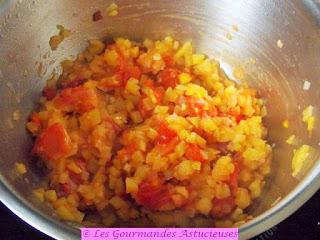 Poivron et tomates farcis à la carotte (Vegan)