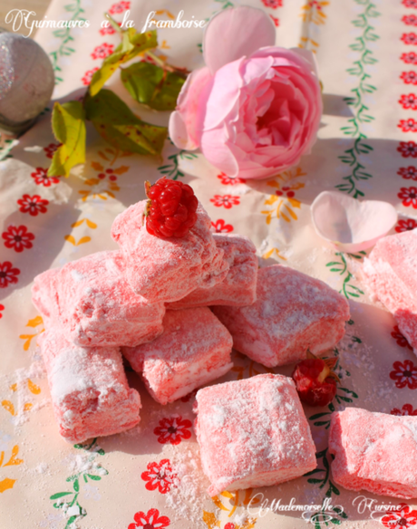 Guimauves à la framboise Guimauves à la framboise