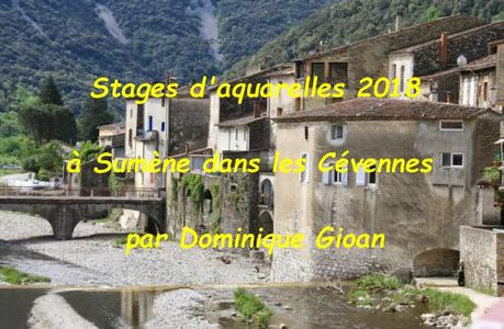 Stage dans les Cévennes du Sud par Dominique Gioan