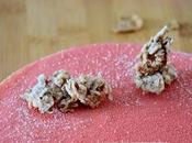 Croustillant chocolat blanc fruits rouges