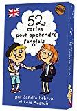 52 CARTES POUR APPRENDRE L'ANGLAIS