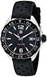 Tokalo Bijoux : bijoux pour Hommes Tag Heuer Formula 1 Homme 41mm Bracelet Caoutchouc Boitier Acier Inoxydable Quartz Montre WAZ1110.FT8023