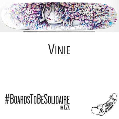 Boards to Be Solidaire : quand les artistes customisent des planches de skate pour le Secours Populaire