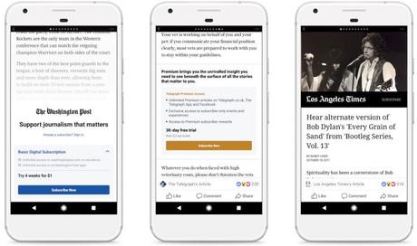 facebook abonnement payant medias - Facebook vs Apple : les Instant Articles payants n'arriveront par sur iOS