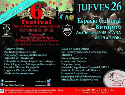 Festival de Tango ce week-end à Parque Patricios [à l'affiche]