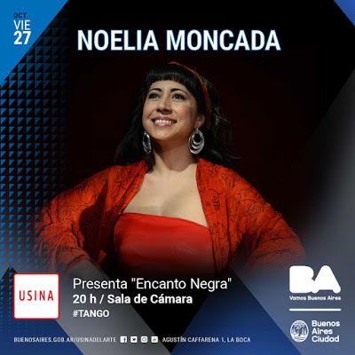 Noelia Moncada chante les rythmes noirs d'Argentine à la Usina del Arte [à l'affiche]