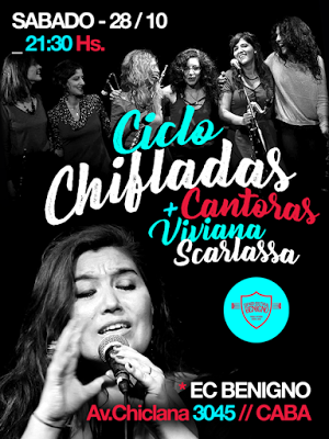 Samedi, Chiflados + Cantoras propose un récital de Viviana Scarlassa [à l'affiche]