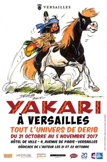 YAKARI à Versailles, tout l’univers exposé de Dérib
