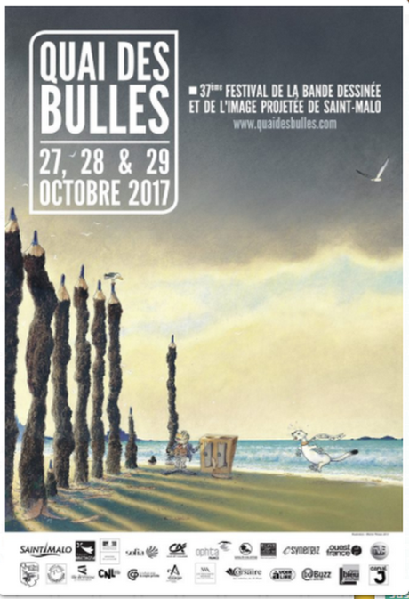 Le Festival Quai des Bulles à Saint Malo ouvre aujourd’hui