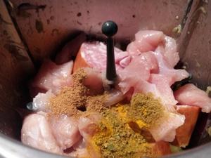 Riz de Louisiane à la Saucisse fumée Cliquer sur les photographies pour les agrandir