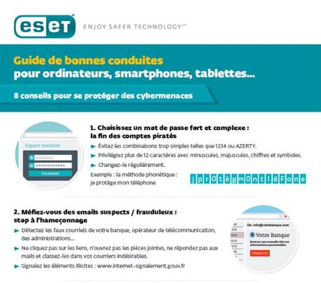 Guide de bonnes conduites pour se protéger des cybermenaces Guide de bonnes conduites pour se protéger des cybermenaces