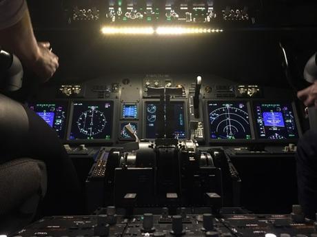 Piloter un avion de ligne le temps d’un instant
