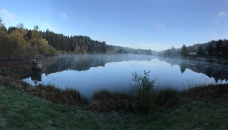 Panoramique automnal et matinal