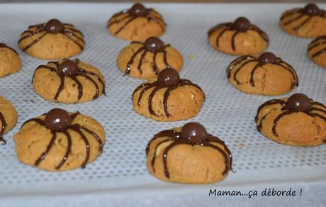 Cookies araignées (Halloween)