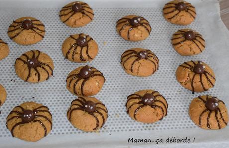 Cookies araignées (Halloween)