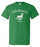 Waupaca Wisconsin Parody T-Shirt M Heather Kelly Green