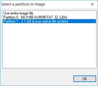 Monter un fichier image .img sous Windows