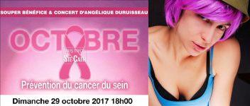 Angélique Duruisseau et la prévention du cancer du sein